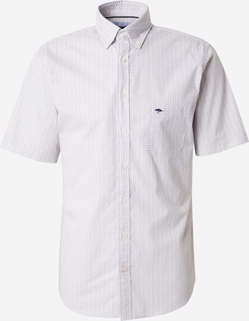 FYNCH-HATTON Button Up Shirt in Purple: front