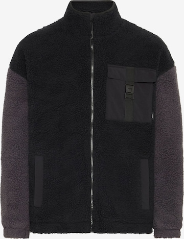 INDICODE JEANS - Chaqueta de entretiempo 'Trautmar' en negro: frente