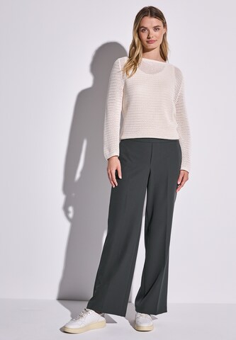 STREET ONE Wide leg Pants in Grey