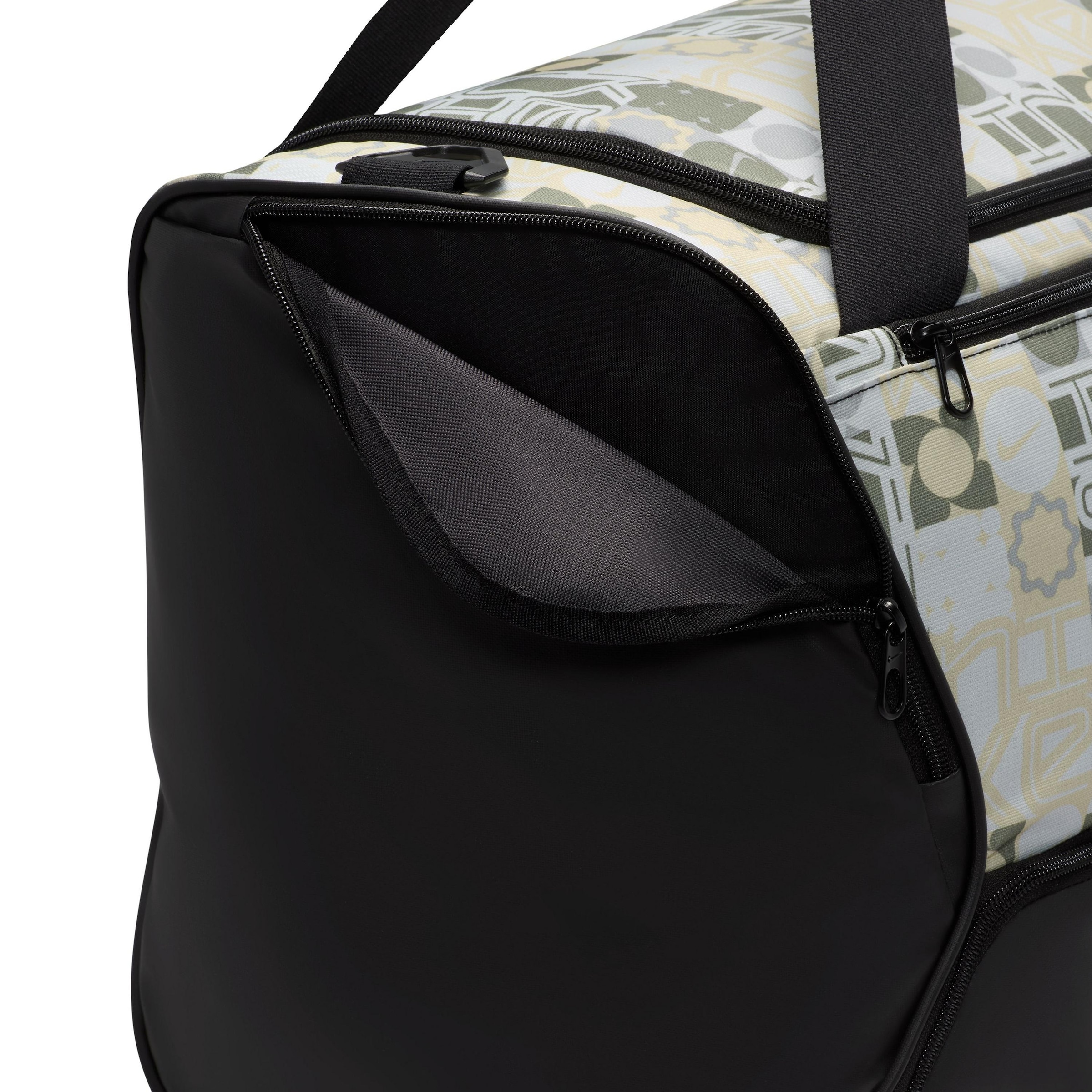 NIKE Sports Bag 'Brasilia' in Grey