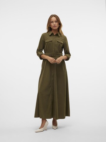 Robe 'VILJA' VERO MODA en vert : devant
