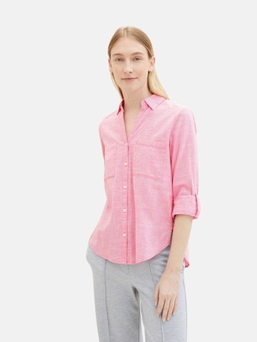 TOM TAILOR Blouse in Pink