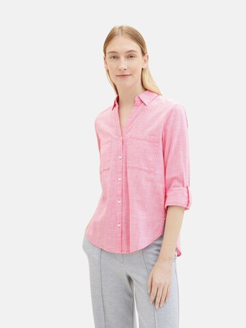 TOM TAILOR Blouse in Pink