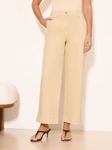 Lipsy Wide Leg Jeans i gul