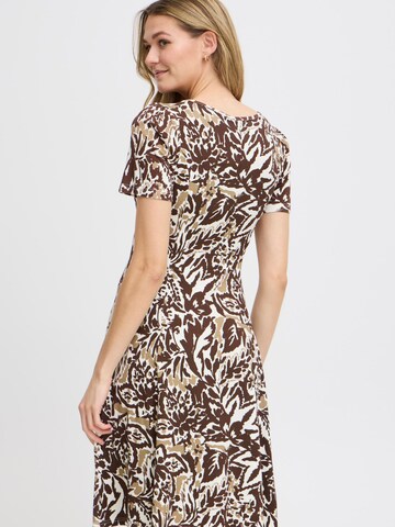 Fransa Dress ' Fedot ' in Brown