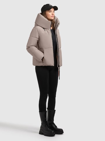 khujo Winter jacket 'Audrey Matt' in Grey