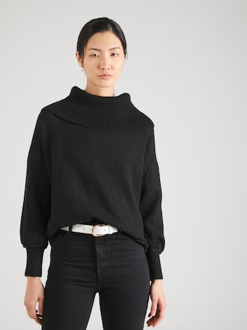 ONLY Sweater 'HAZEL' in Black: front