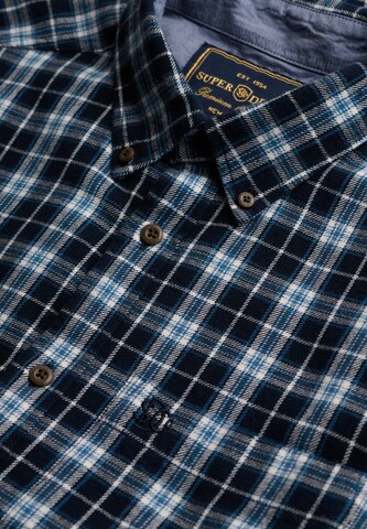 Superdry & Co Regular fit Overhemd in Blauw