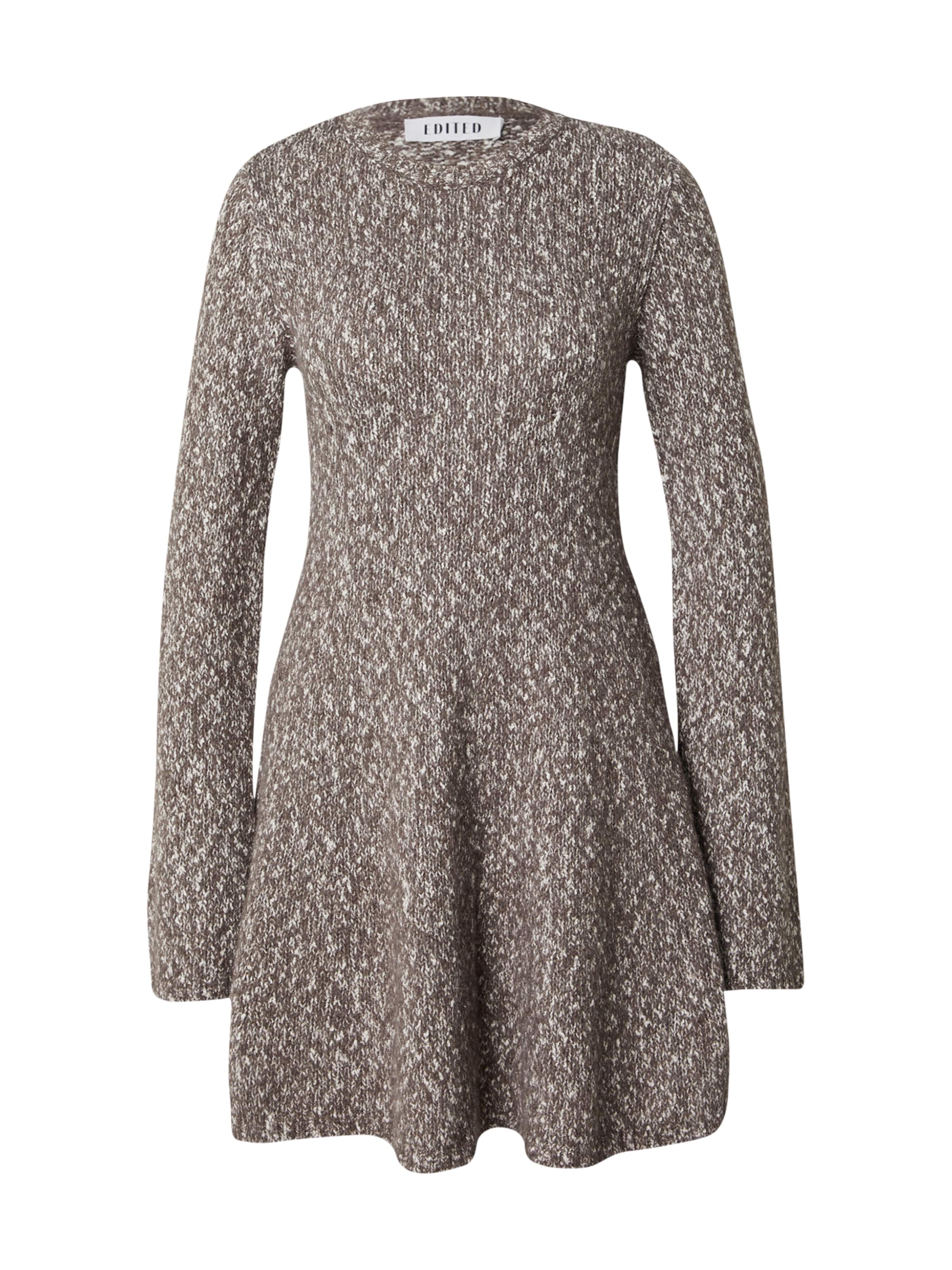 EDITED Adīta kleita 'Jemie', krāsa - brūns / balts, Preces skats