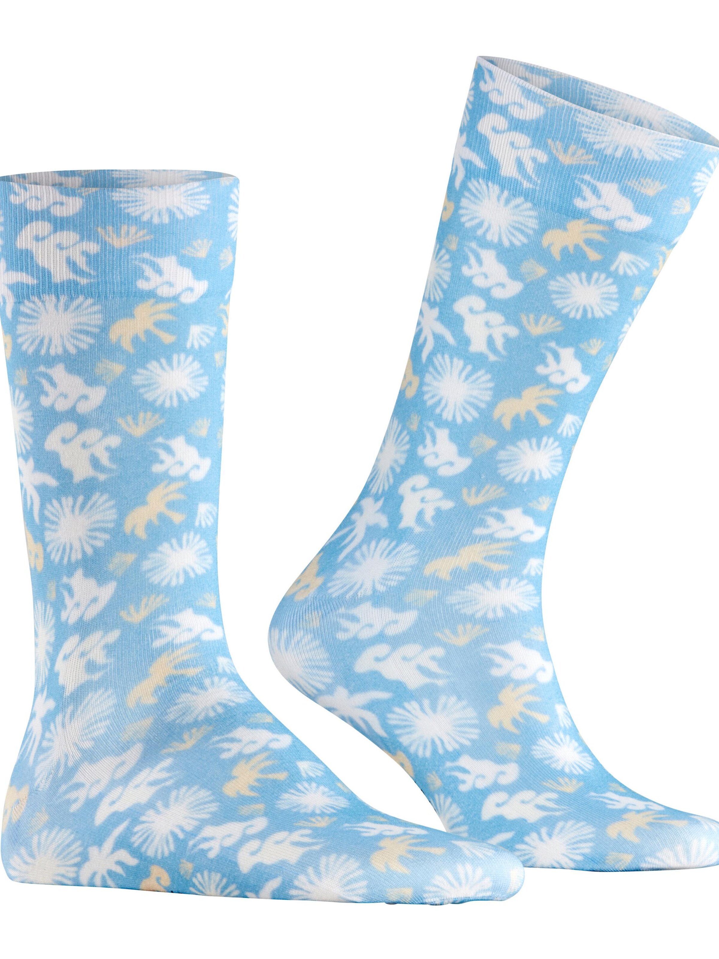 BURLINGTON Socks 'Lagoon' in Blue