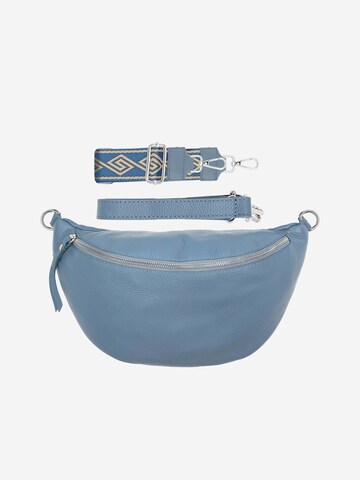 SevaBags Crossbody Bag in Blue: front