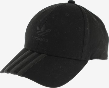 ADIDAS ORIGINALS Hat & Cap in One size in Black: front