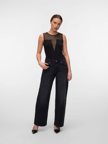 VERO MODA Body 'VMNorth' in Zwart: voorkant