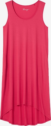 SHEEGO - Vestido de praia em rosa: frente