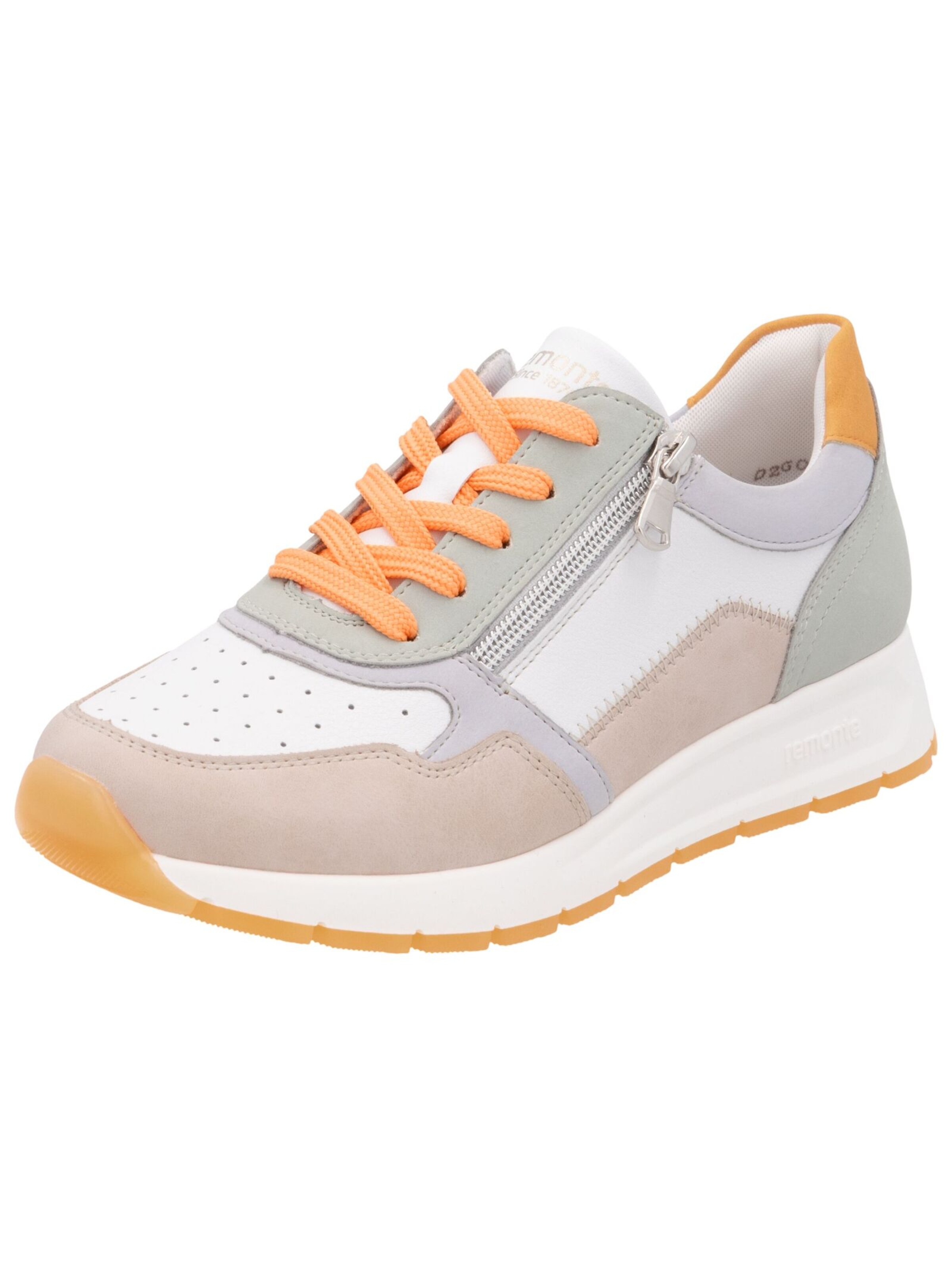 Baskets basses REMONTE en blanc : devant