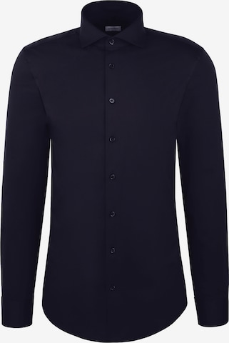 SEIDENSTICKER Slim fit Business shirt in Blue: front