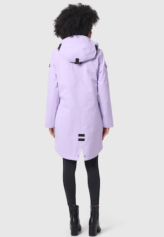 NAVAHOO Weatherproof jacket 'Pfefferschote' in Purple