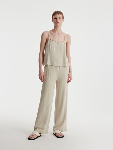 Wide Leg Pantalon 'Benja' EDITED en vert