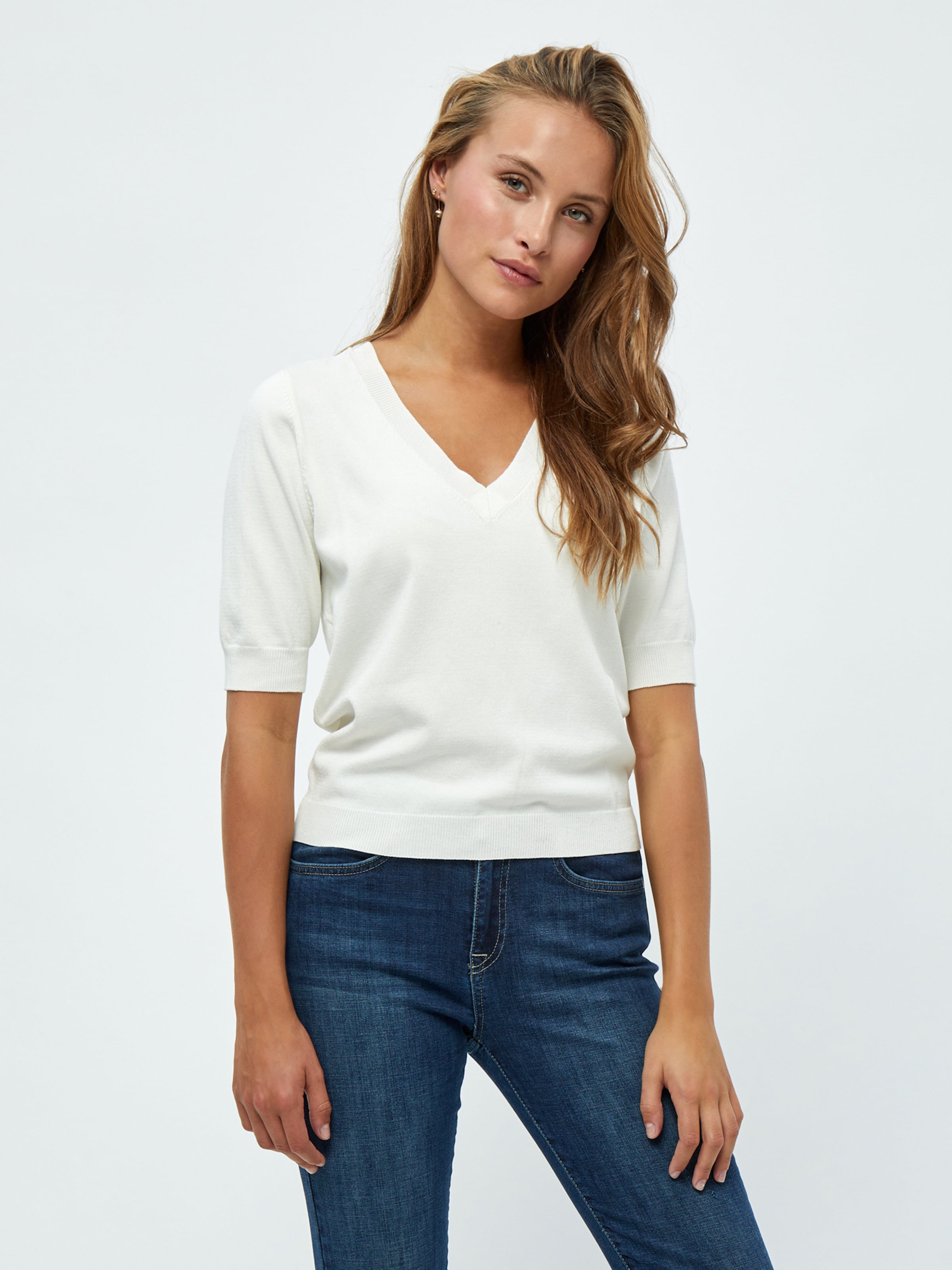 Haut 'Milla' minus en blanc