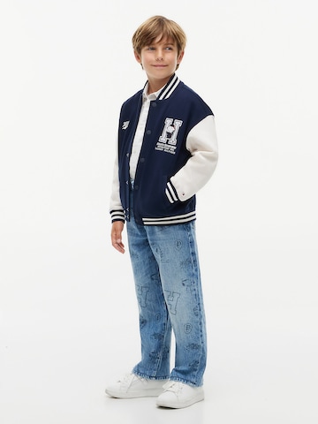 TOMMY HILFIGER Between-season jacket 'PEANUTS' in Blue