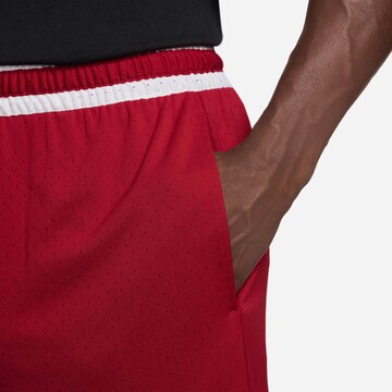 Jordan Regular Athletic Pants 'Diamond' in Red