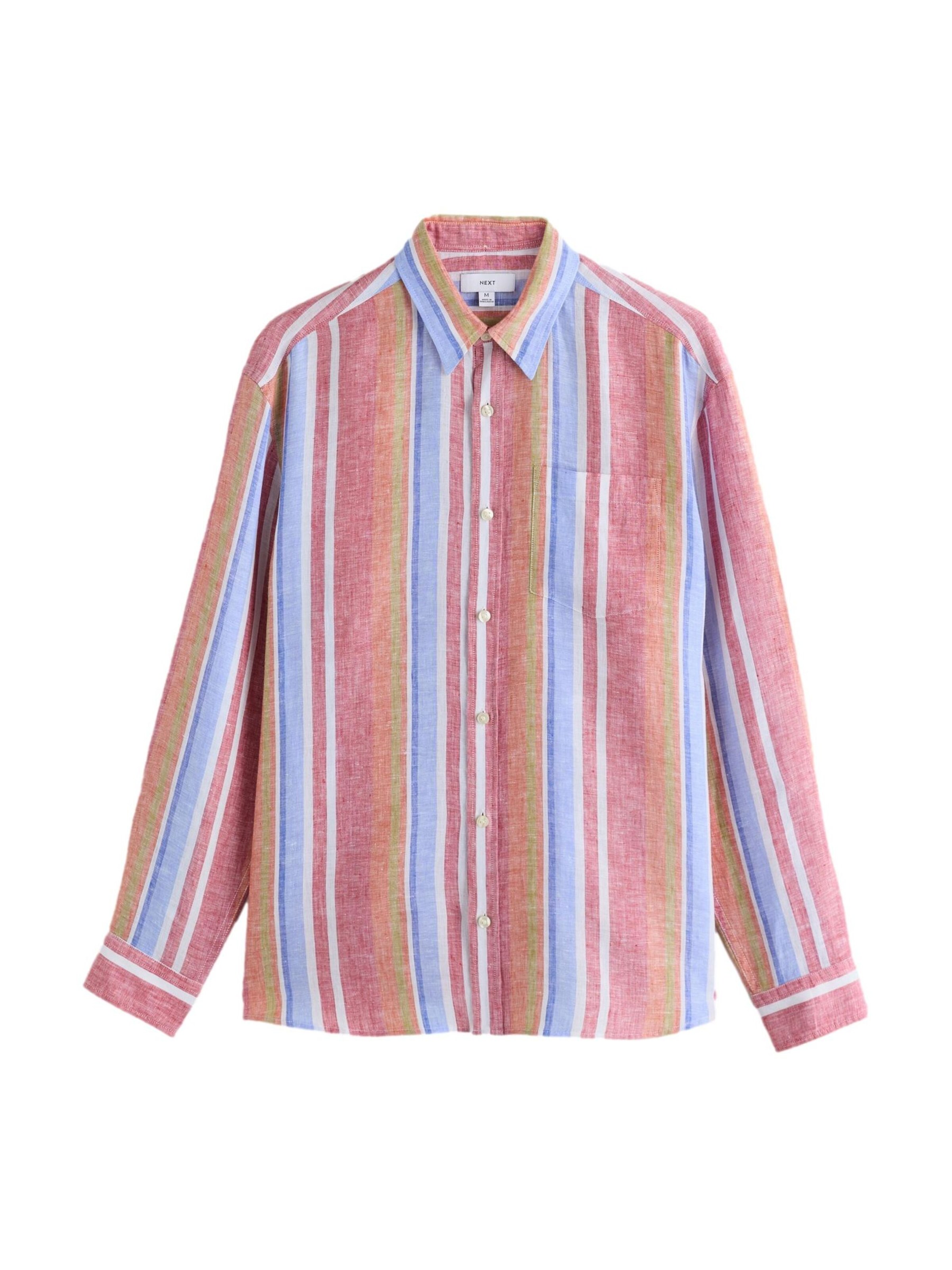 Next Regular Fit Hemd in Mischfarben: Vorderseite