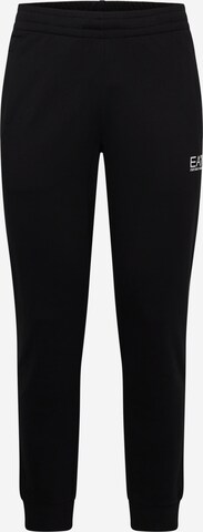 EA7 Emporio Armani Tapered Hose in Schwarz: predná strana