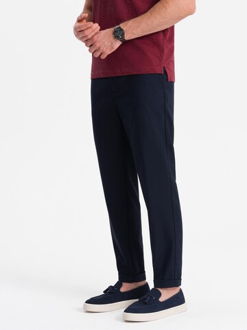 Ombre Regular Trousers in Blue: front