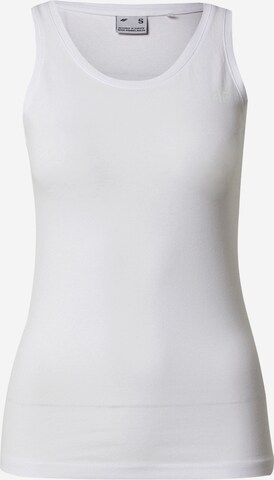 4F Sports Top in White: front