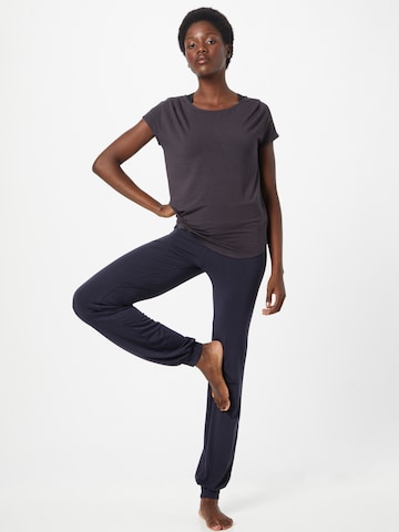 CURARE Yogawear Regularen Športne hlače | modra barva