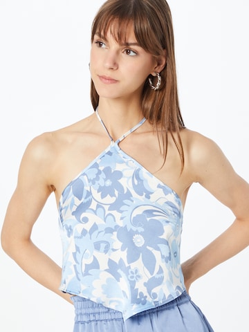 VERO MODA Top 'ULLA' in Blauw: voorkant