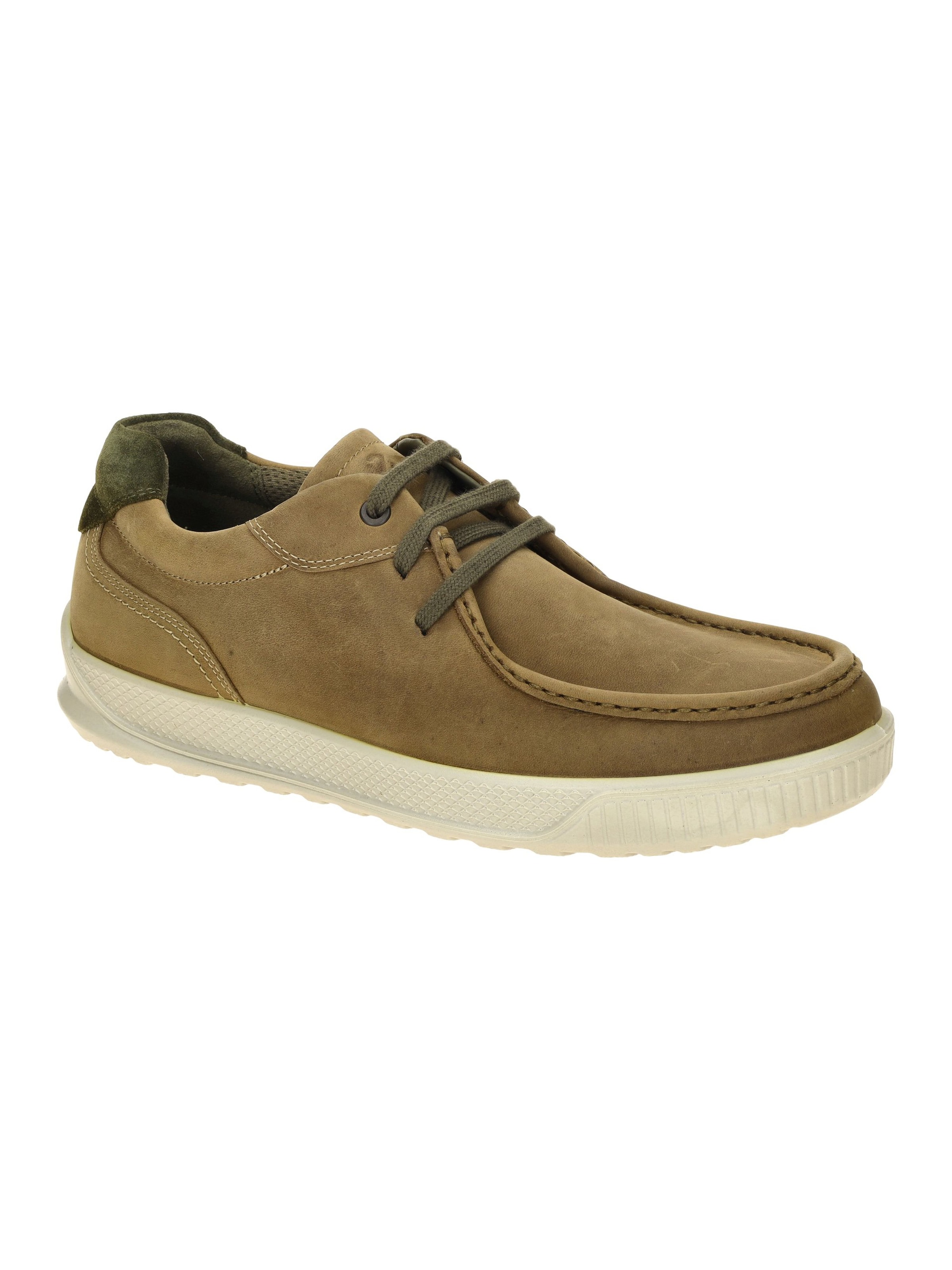 ECCO Lace-Up Shoes in Brown: front