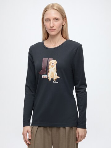 T-shirt 'Hedley' Barbour en bleu : devant