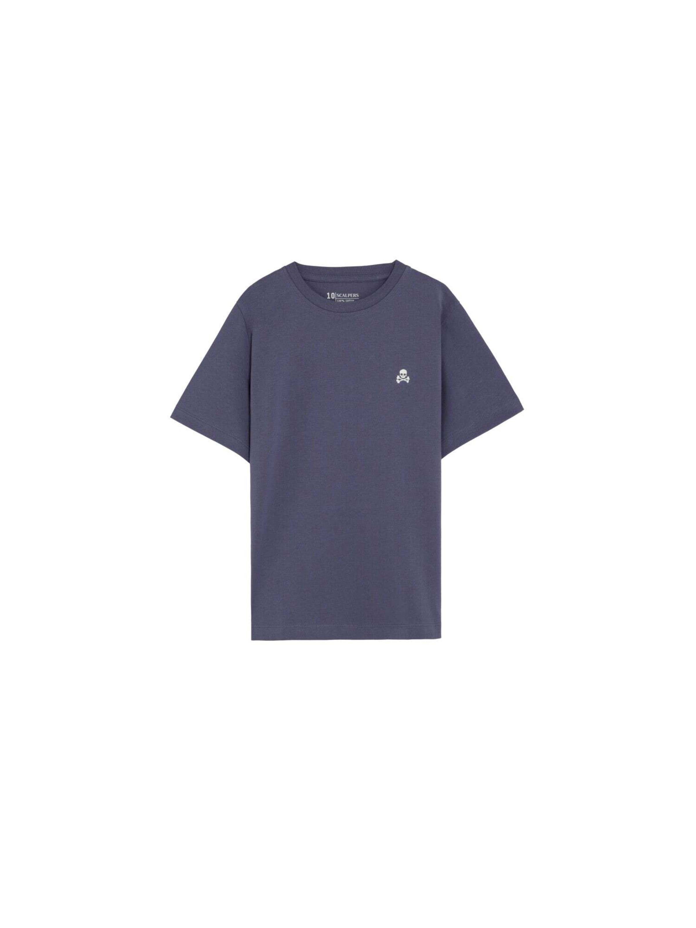 T-Shirt ' ' Scalpers en bleu : devant