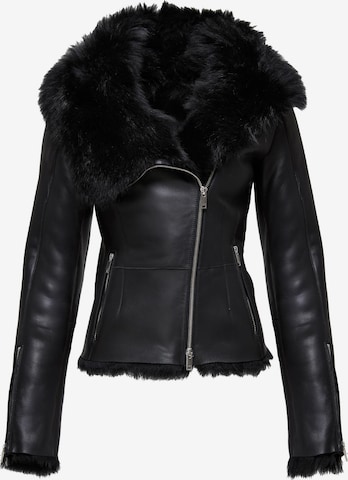 V S P Vinterjakke 'Petra' i sort: forside