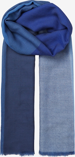 BeckSöndergaard Schal 'Zulala' in blau / nachtblau / taubenblau, Produktansicht