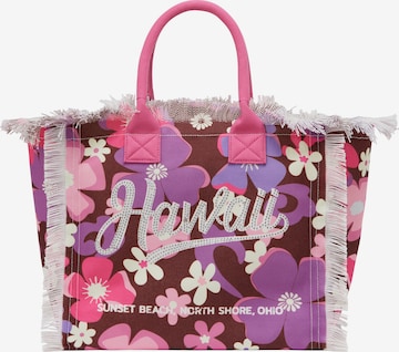 Borsa a mano di IZIA in rosa: frontale