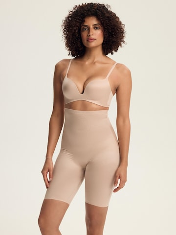ESOTIQ - Braga moldeadora 'Miederhose mit Bein Shapy, starker Shaping Effekt, glatte Microfaser' en beige