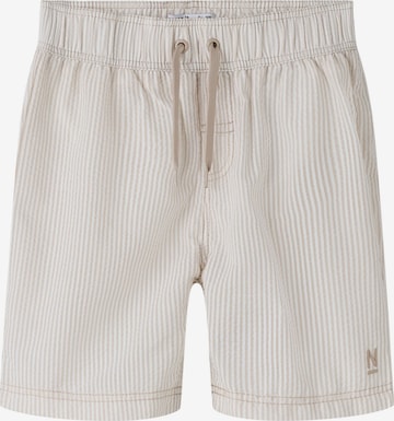 NAME IT Badeshorts i beige: forside
