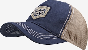 Cappello da baseball 'Portsmouth' di chillouts in blu: frontale