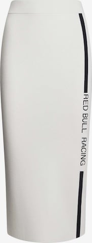 Red Bull Racing x Pepe Jeans Skirt 'Red Bull Racing x Pepe Jeans' in White: front