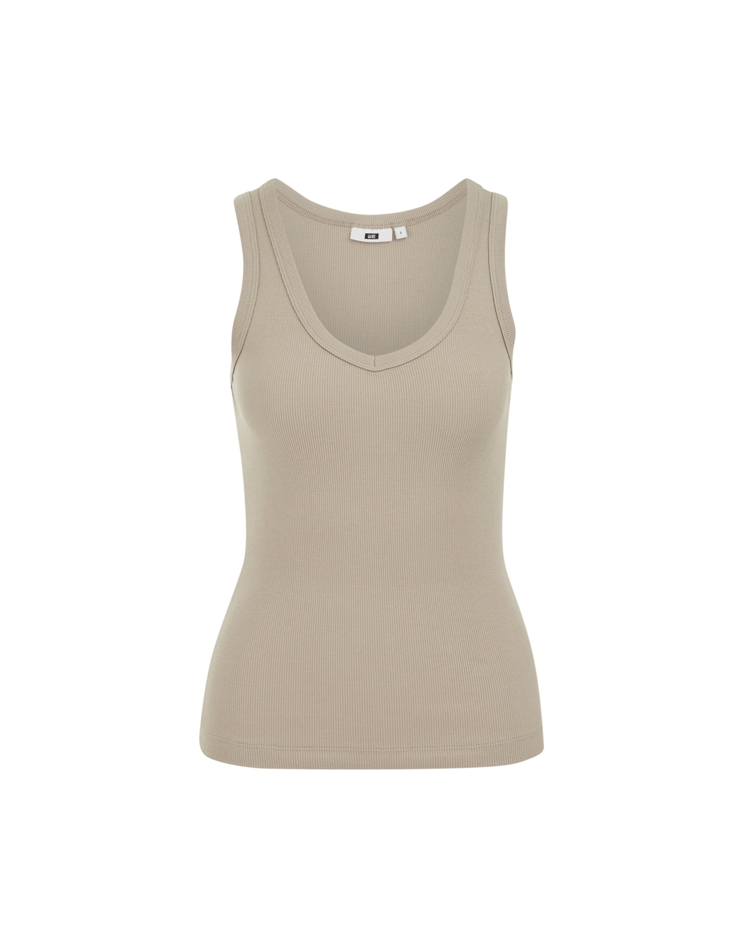 WE Fashion Top in Grau: Vorderseite