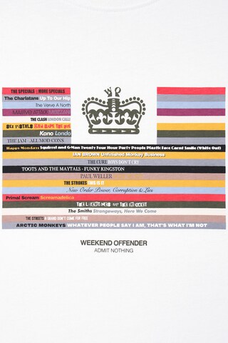 Weekend Offender Shirt 'Vinyl' in White