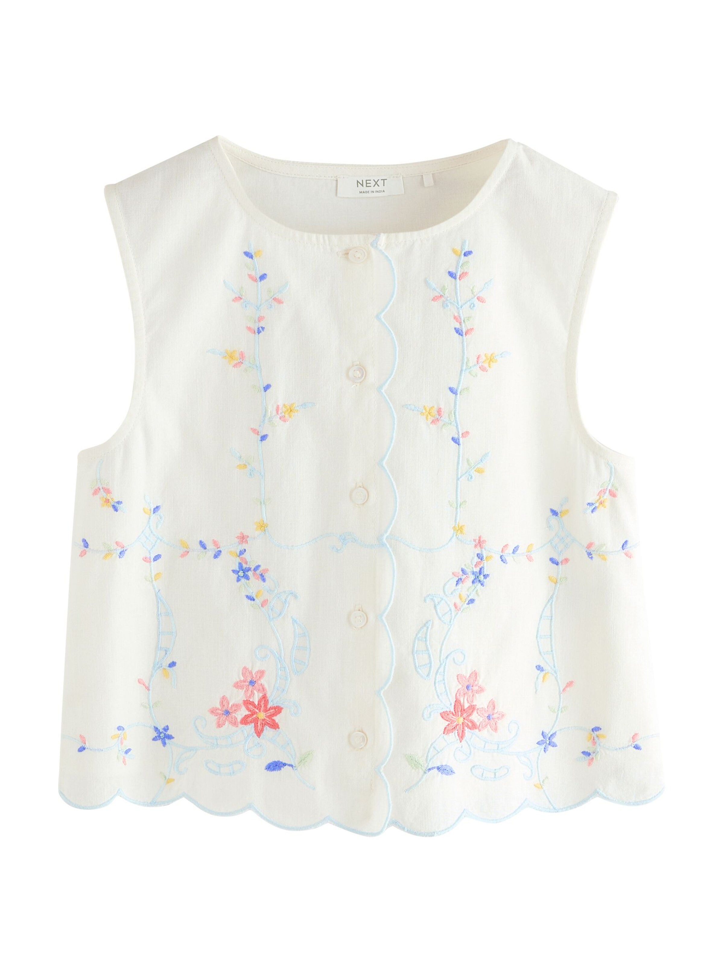 Camicia da donna Next di colore blu / blu chiaro / rosa pastello / bianco, Visualizzazione prodotti