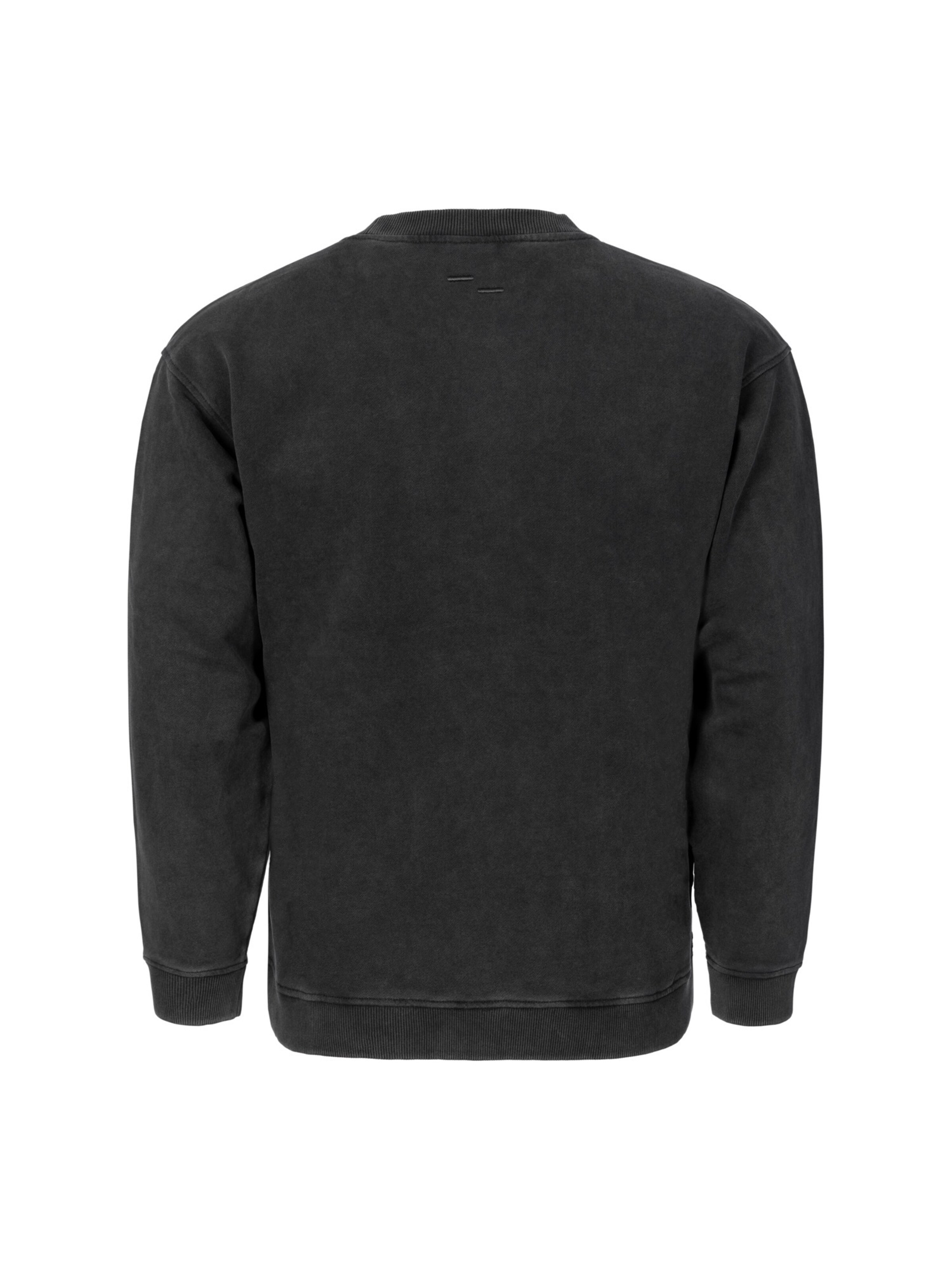 Sweat-shirt Filling Pieces en noir