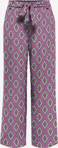 Loosefit Pantalon 'LEA' ONLY en violet : devant