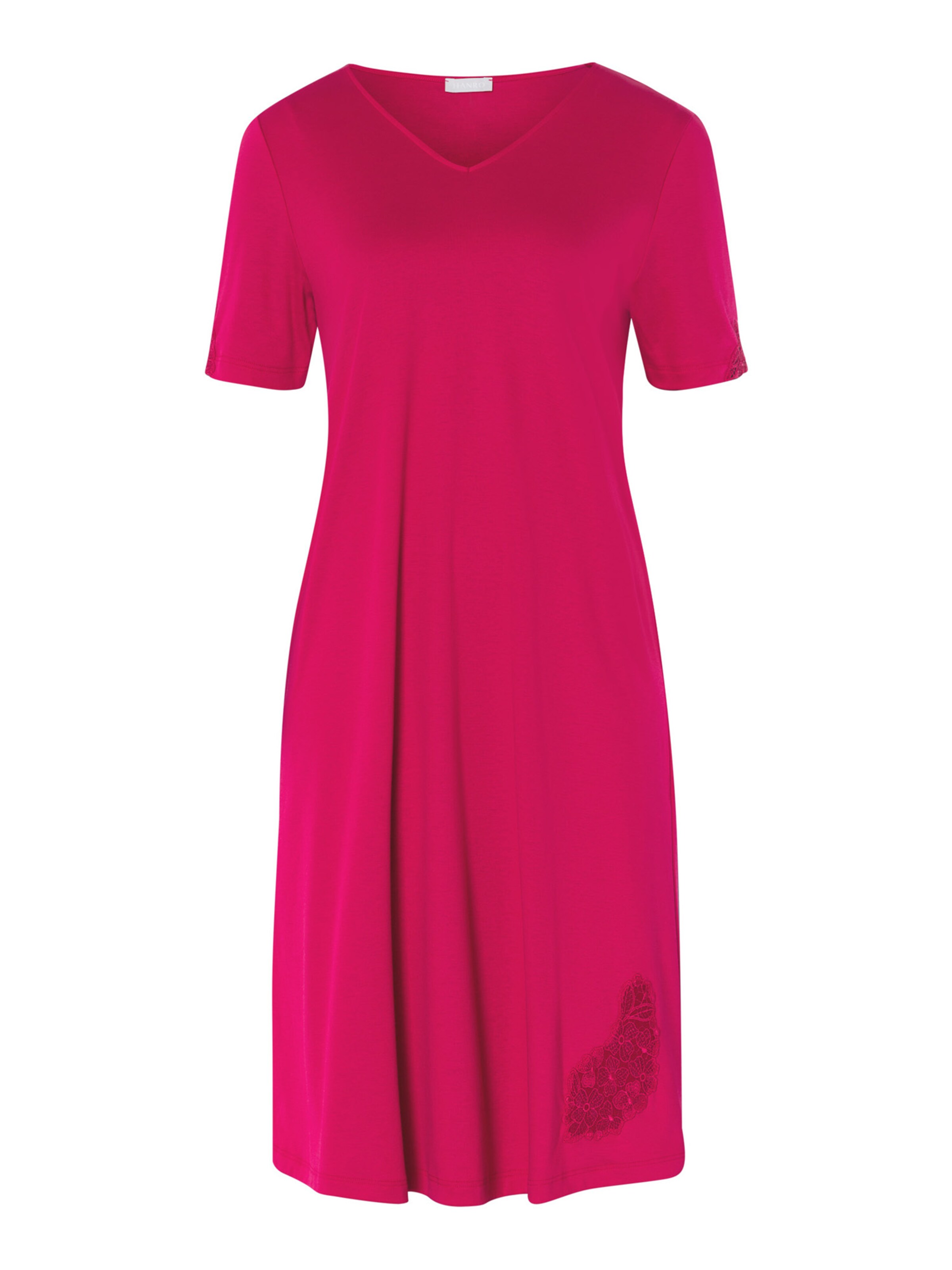 Hanro Nightgown 'Michelle' in Pink: front