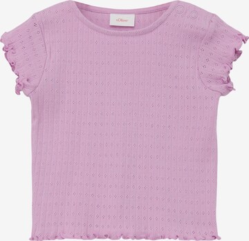 s.Oliver Shirt in Roze: voorkant