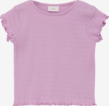 s.Oliver Shirt in Roze: voorkant