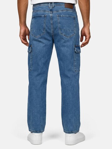 Regular Jeans cargo 'A112' Tazzio en bleu